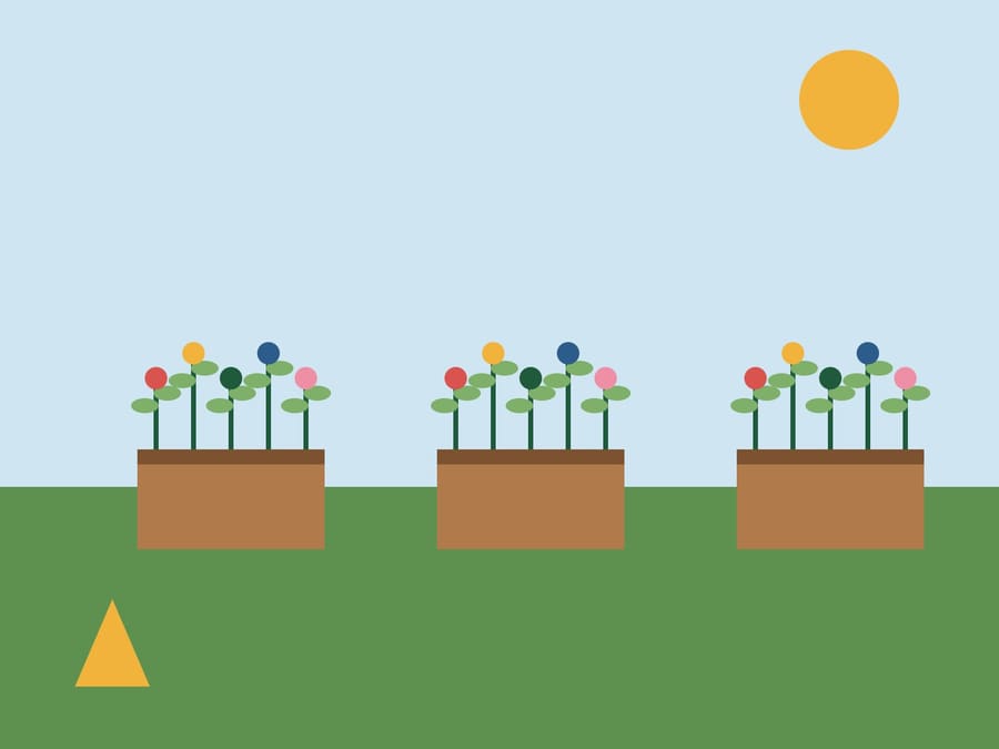 Illustration for “New planters for the Reception garden”